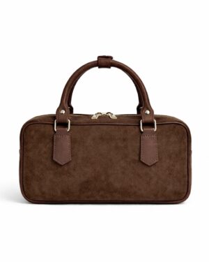 siena suede bag "brown"